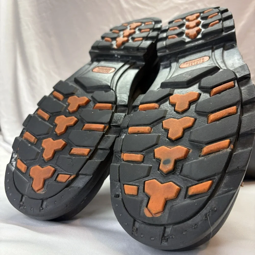 Harley Davidson Ransom Harness Boots Men US 11.5 Black Leather Motorcycle D91294